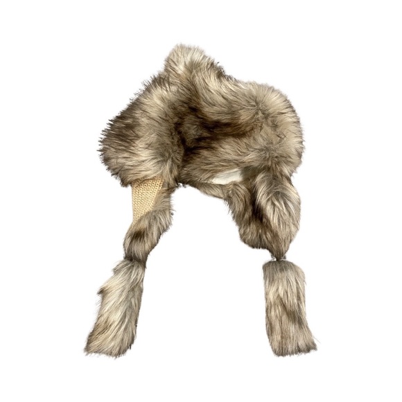 Faux Fur Ear Flap Beanie - Picture 2 of 5